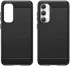 Samsung Galaxy S23 FE Hoesje Geborsteld TPU Flexibele Back Cover Zwart afbeelding 2