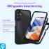 Samsung Galaxy A25 Hoesje Full Protect 360° Cover Hybride Zwart afbeelding 4