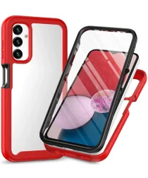 Samsung Galaxy A25 Hoesje Full Protect 360° Cover Hybride Rood