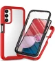 Samsung Galaxy A25 Hoesje Full Protect 360° Cover Hybride Rood