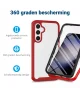 Samsung Galaxy S23 FE Hoesje Full Protect 360° Cover Hybride Rood