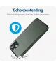 Samsung Galaxy S23 FE Hoesje met Kaarthouder Back Cover Groen