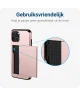 Samsung Galaxy S23 FE Hoesje met Kaarthouder Back Cover Roze