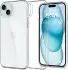 Spigen Air Skin Apple iPhone 15 Hoesje Back Cover Transparant afbeelding 1
