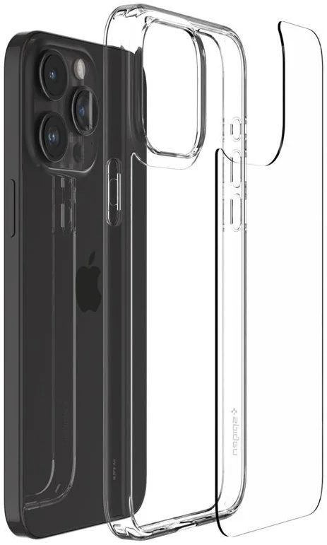 Spigen Air Skin Apple iPhone 15 Pro Hoesje Back Cover Transparant afbeelding 3