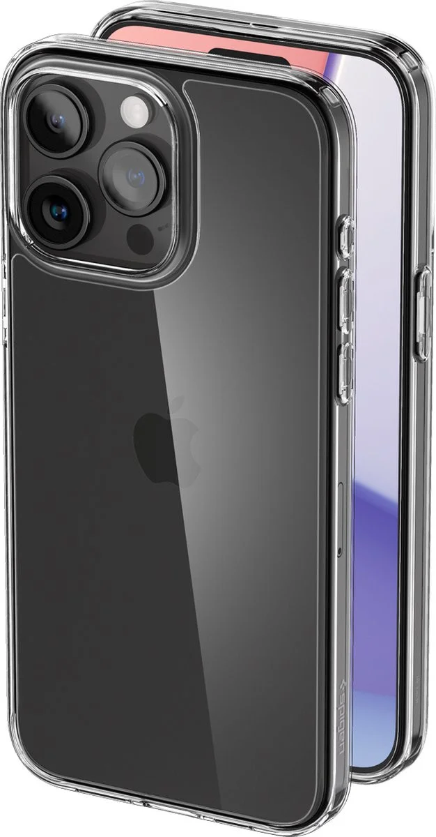 Spigen Air Skin Apple iPhone 15 Pro Hoesje Back Cover Transparant afbeelding 4