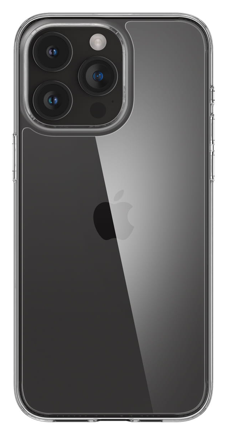 Spigen Air Skin Apple iPhone 15 Pro Hoesje Back Cover Transparant afbeelding 6