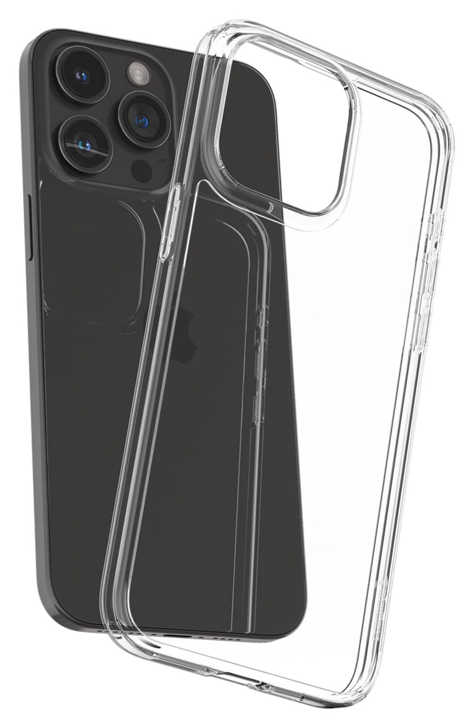 Spigen Air Skin Apple iPhone 15 Pro Hoesje Back Cover Transparant afbeelding 7