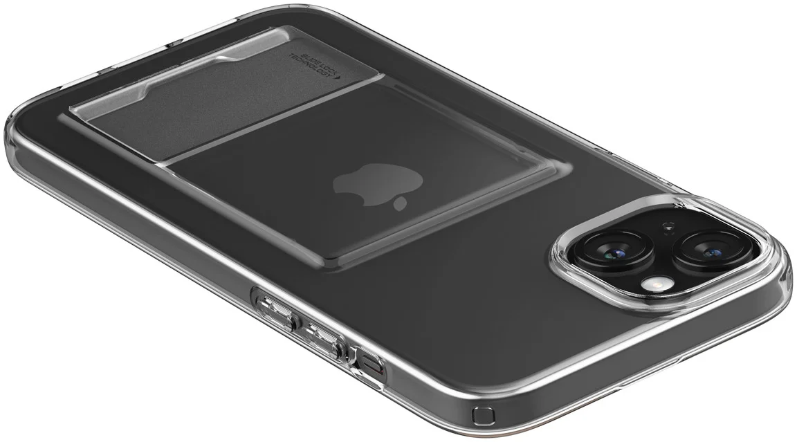Spigen Crystal Slot Apple iPhone 15 Back Cover Transparant afbeelding 6