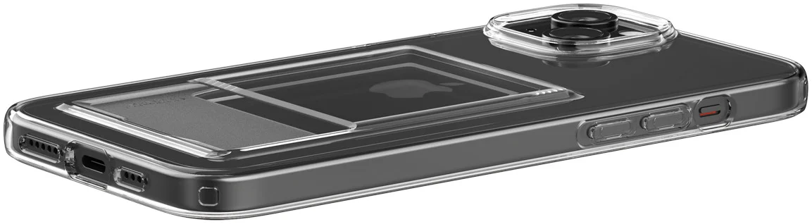 Spigen Crystal Slot Apple iPhone 15 Back Cover Transparant afbeelding 7