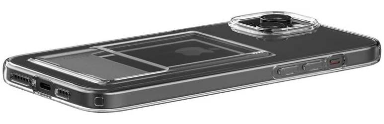 Spigen Crystal Slot Apple iPhone 15 Plus Back Cover Transparant afbeelding 7