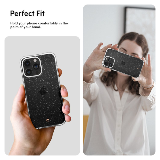 Spigen Cyrill Cecile Apple iPhone 15 Pro Hoesje Glitter afbeelding 6