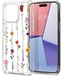 Spigen Cyrill Cecile Apple iPhone 15 Pro Hoesje Flower Garden