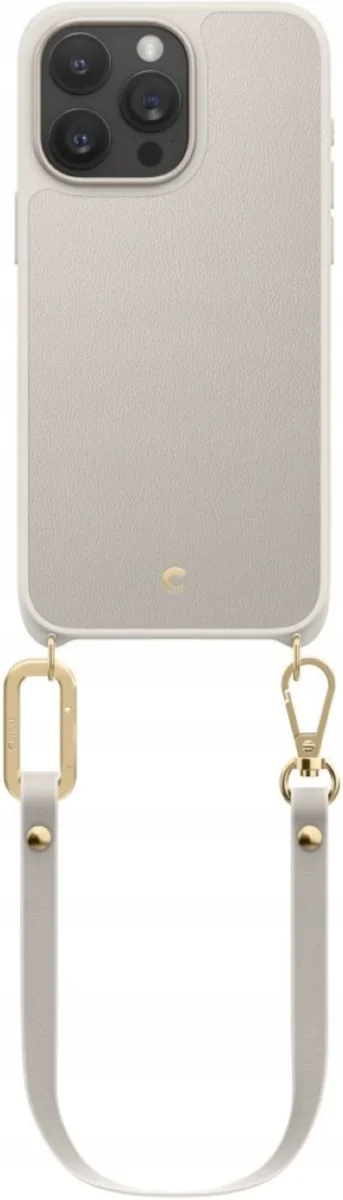 Spigen Cyrill Classic Charm MagSafe Apple iPhone 15 Pro Hoesje Cream afbeelding 8