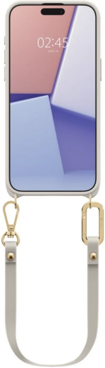 Spigen Cyrill Classic Charm MagSafe Apple iPhone 15 Pro Hoesje Cream afbeelding 3