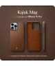 Spigen Cyrill Kajuk iPhone 15 Pro Hoesje MagSafe Back Cover Bruin