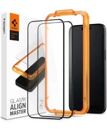Spigen AlignMaster Apple iPhone 15 Tempered Glass (2-Pack)