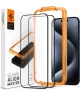 Spigen AlignMaster Apple iPhone 15 Pro Tempered Glass (2-Pack)