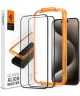 Spigen AlignMaster Apple iPhone 15 Pro Max Tempered Glass (2-Pack)