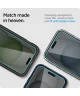 Spigen EZ Fit Glas.tR Apple iPhone 15 Privacy Glass (2-Pack)