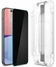 Spigen EZ Fit Glas.tR Apple iPhone 16 / 15 Plus Privacy Glass (2-Pack)