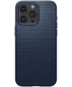 Spigen Liquid Air Apple iPhone 15 Pro Hoesje Back Cover Blauw