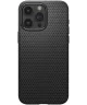 Spigen Liquid Air Apple iPhone 15 Pro Max Hoesje Back Cover Zwart