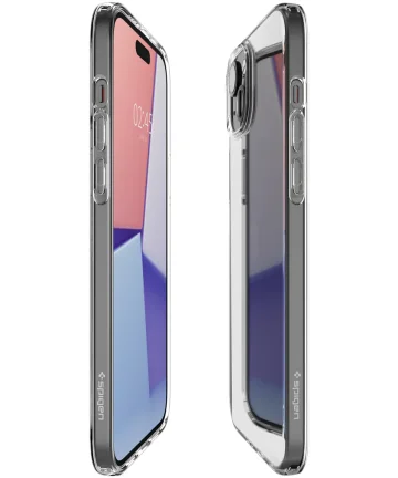 Spigen Liquid Crystal Apple iPhone 15 Hoesje Transparant Hoesjes