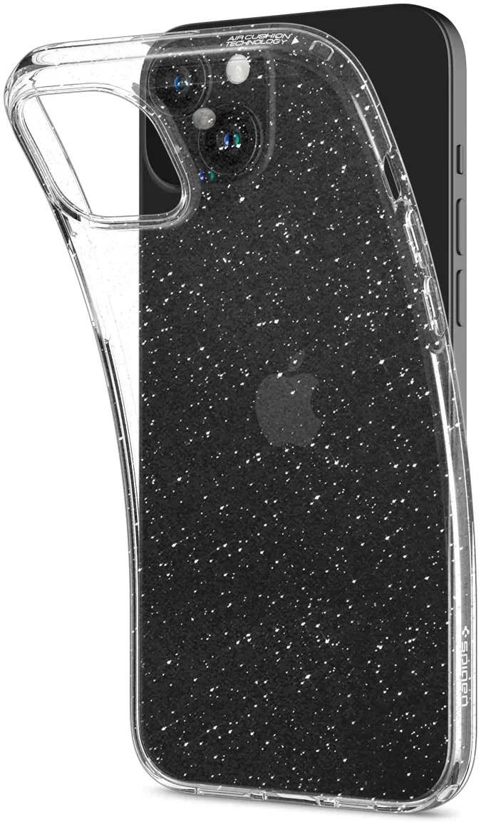 Spigen Liquid Crystal Apple iPhone 15 Hoesje Glitter Quartz afbeelding 4