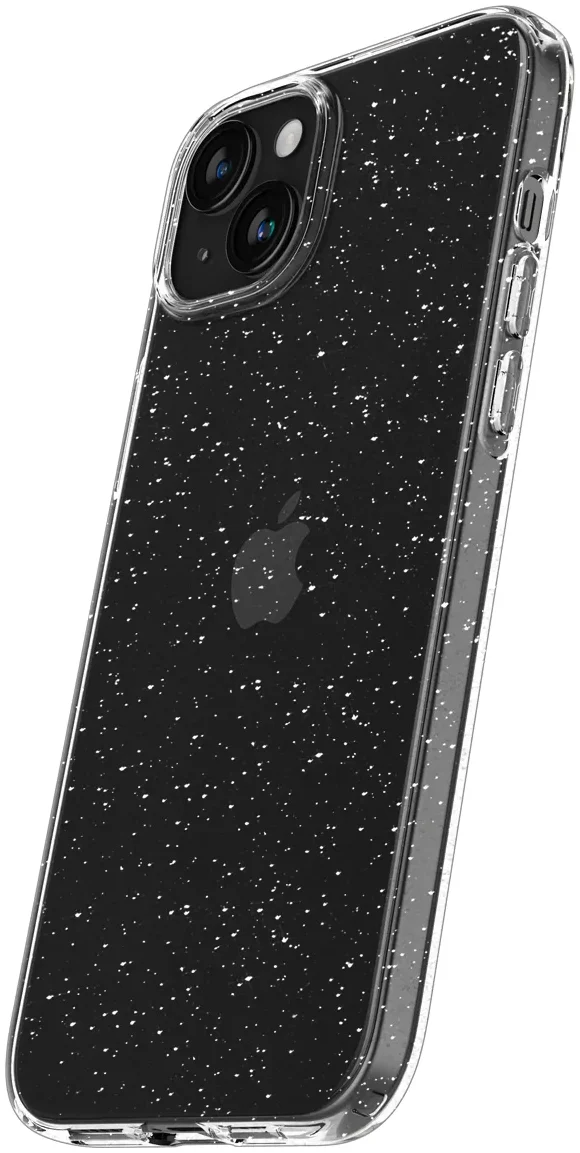 Spigen Liquid Crystal Apple iPhone 15 Hoesje Glitter Quartz afbeelding 6
