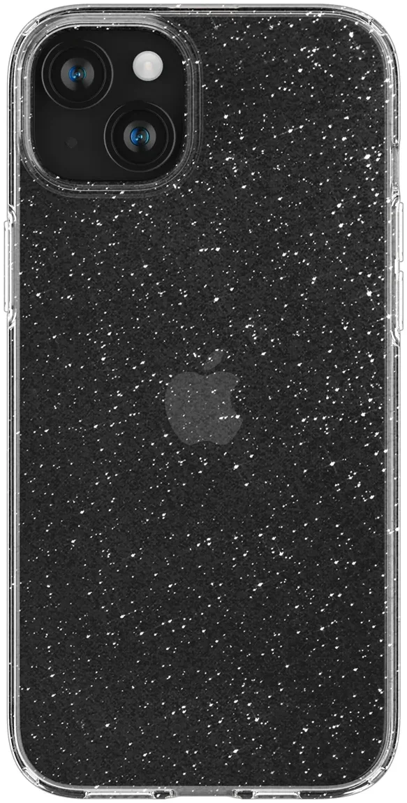 Spigen Liquid Crystal Apple iPhone 15 Hoesje Glitter Quartz afbeelding 7