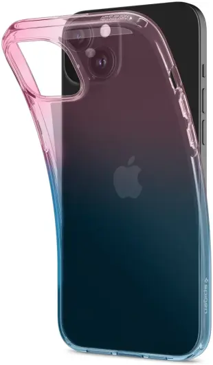 Spigen Liquid Crystal Apple iPhone 15 Hoesje Back Cover Transparant afbeelding 2