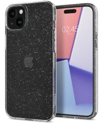 Spigen Liquid Crystal Apple iPhone 15 Plus Hoesje Glitter Quartz