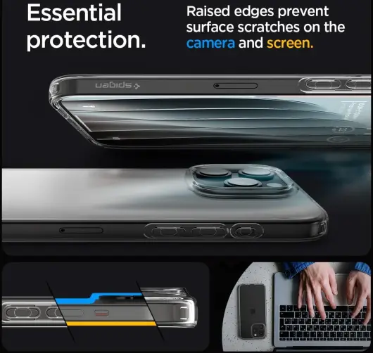 Spigen Liquid Crystal iPhone 15 Pro Max Hoesje Transparant afbeelding 5