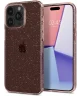 Spigen Liquid Crystal iPhone 15 Pro Max Hoesje Glitter Roze Quartz