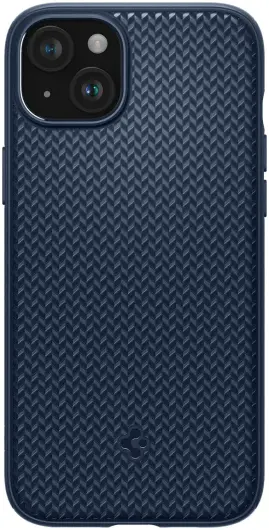 Spigen Mag Armor Apple iPhone 15 Hoesje MagSafe Back Cover Blauw afbeelding 2