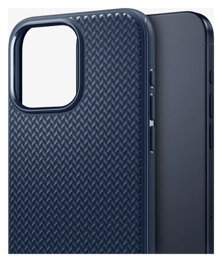 Spigen Mag Armor Apple iPhone 15 Hoesje MagSafe Back Cover Blauw afbeelding 3