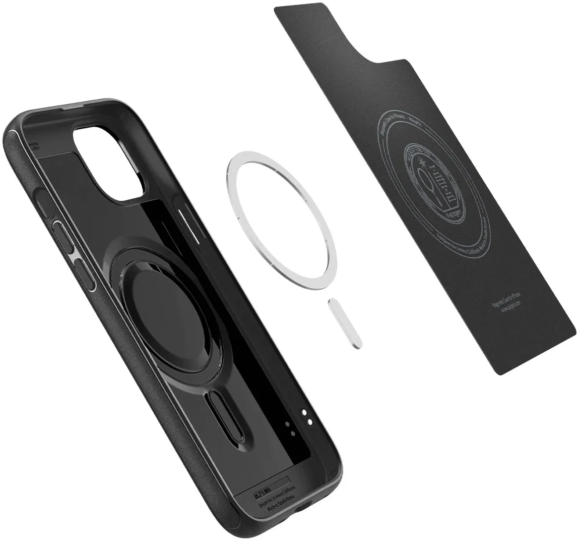 Spigen Mag Armor Apple iPhone 15 Plus Hoesje MagSafe Back Cover Zwart afbeelding 12