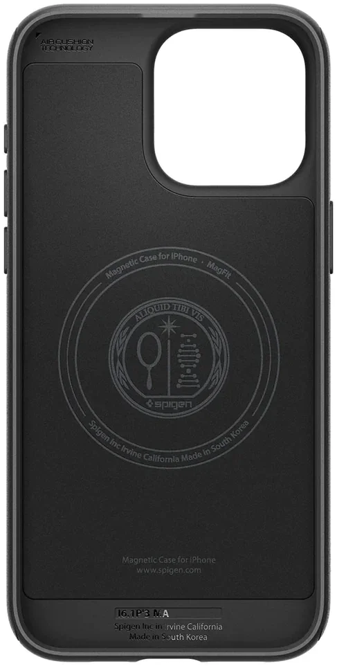 Spigen Mag Armor Apple iPhone 15 Pro Hoesje MagSafe Back Cover Zwart afbeelding 13