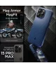 Spigen Mag Armor Apple iPhone 15 Pro Max Hoesje MagSafe Blauw