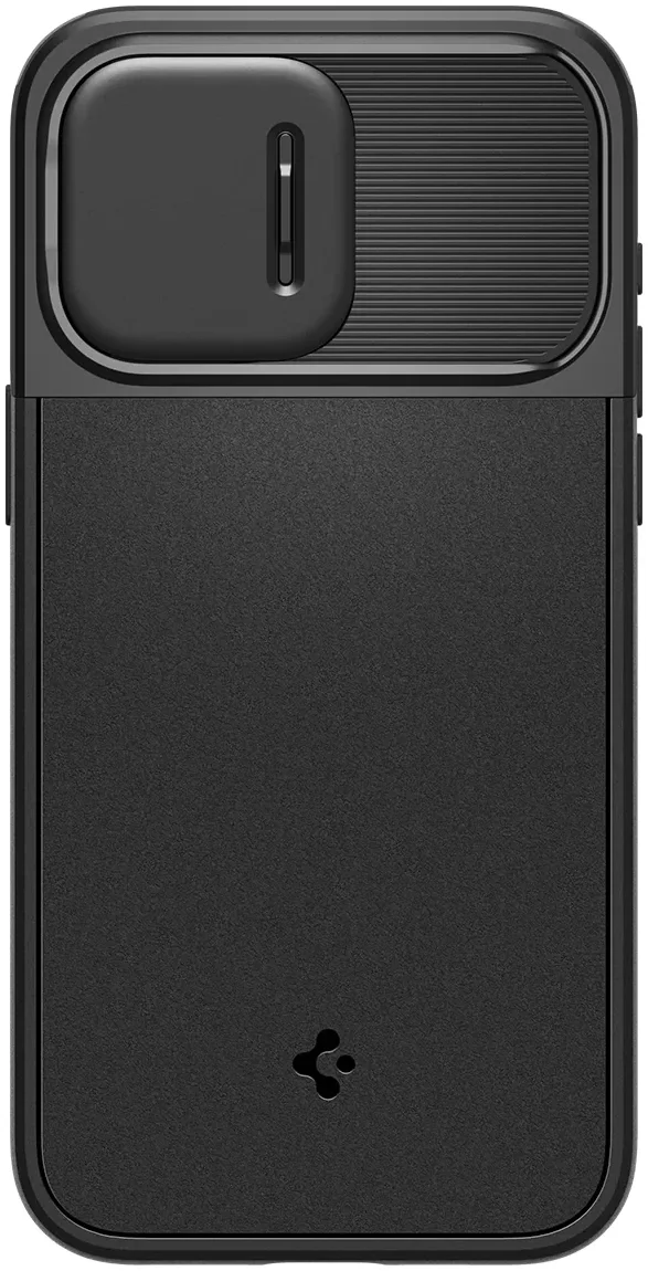 Spigen Optik Armor Apple iPhone 15 Pro Hoesje Camera Slider Zwart afbeelding 10