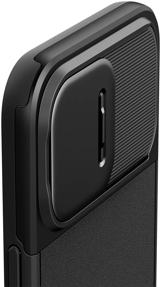 Spigen Optik Armor Apple iPhone 15 Pro Hoesje Camera Slider Zwart afbeelding 7