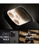 Spigen Optik Armor Apple iPhone 15 Pro Max Hoesje Camera Slider Zwart