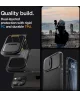 Spigen Optik Armor Apple iPhone 15 Pro Max Hoesje Camera Slider Zwart