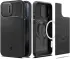 Spigen Optik Armor MagSafe iPhone 15 Pro Max Hoesje Camera Slider Zwart afbeelding 2