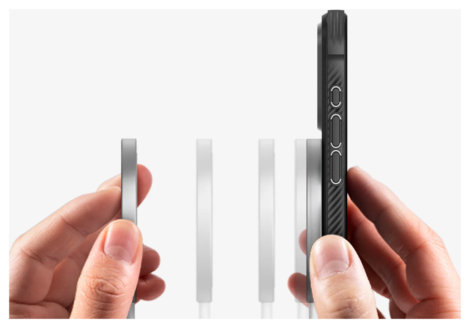 Spigen Rugged Armor Apple iPhone 15 Pro Max Hoesje MagSafe Zwart afbeelding 9