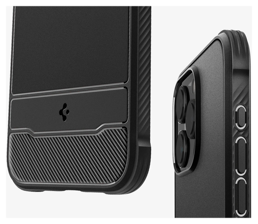 Spigen Rugged Armor Apple iPhone 15 Pro Max Hoesje MagSafe Zwart afbeelding 8