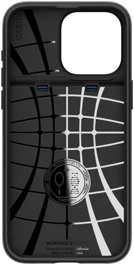 Spigen Slim Armor CS Apple iPhone 15 Pro Hoesje Back Cover Metal Slate afbeelding 8