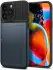Spigen Slim Armor CS Apple iPhone 15 Pro Hoesje Back Cover Metal Slate afbeelding 2