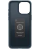 Spigen Thin Fit Apple iPhone 15 Pro Hoesje Back Cover Metal Slate
